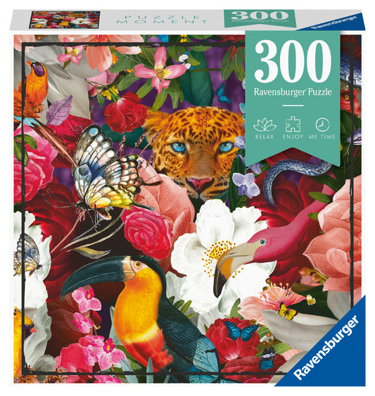RAVENSBURGER PUZZLE MOMENT FLOWERS 300 BRIKKER