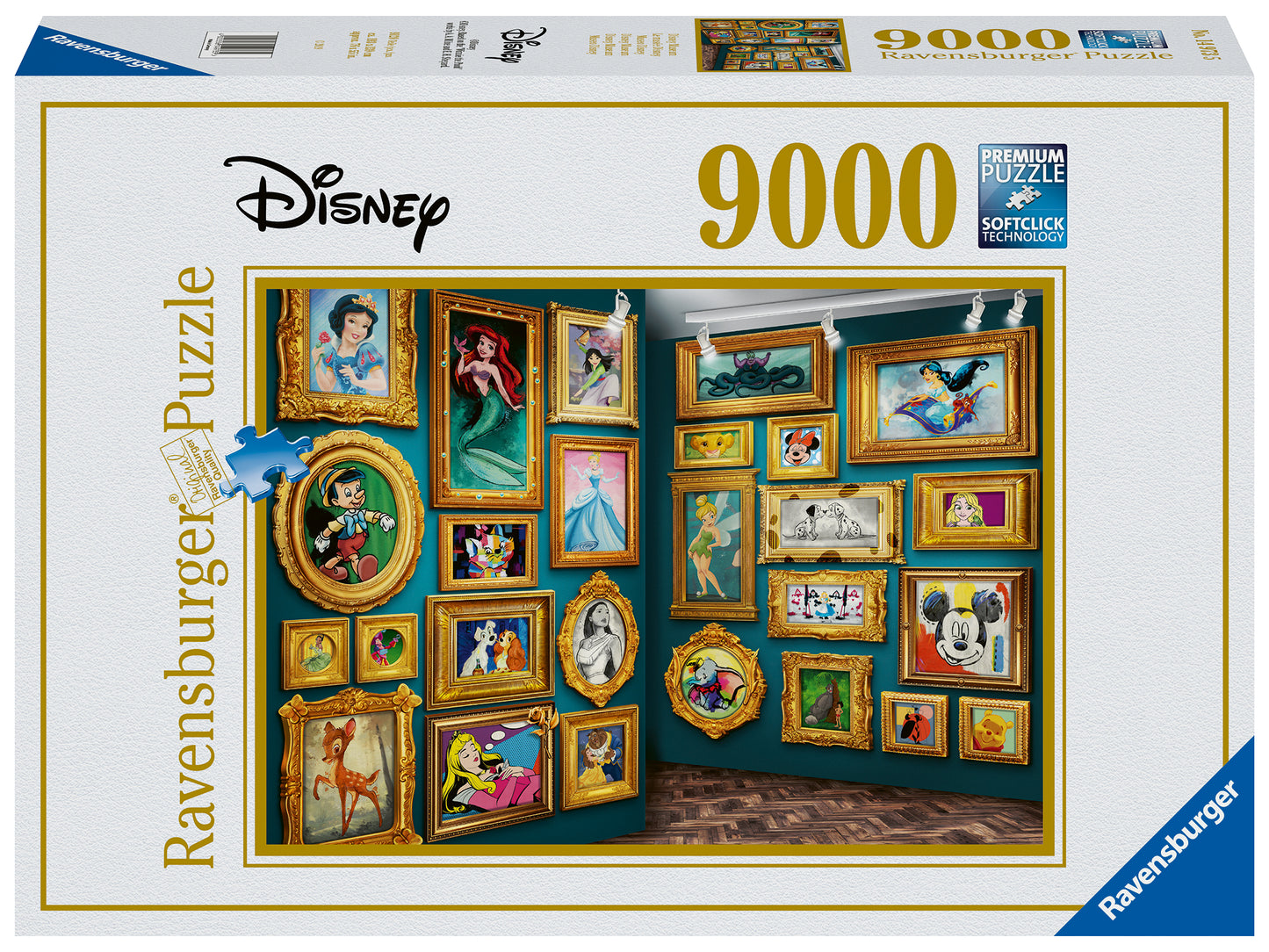 RAVENSBURGER DISNEY MUSEUM 9000 BRIKKER
