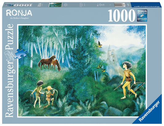 RAVENSBURGER RONJA RØVERDATTER 1000 BRIKKER