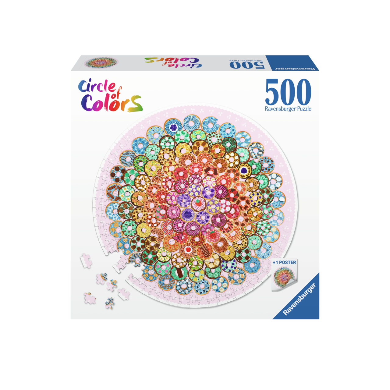 CIRCLE OF COLORS - DOUGHNUTS 500 BRIKKER