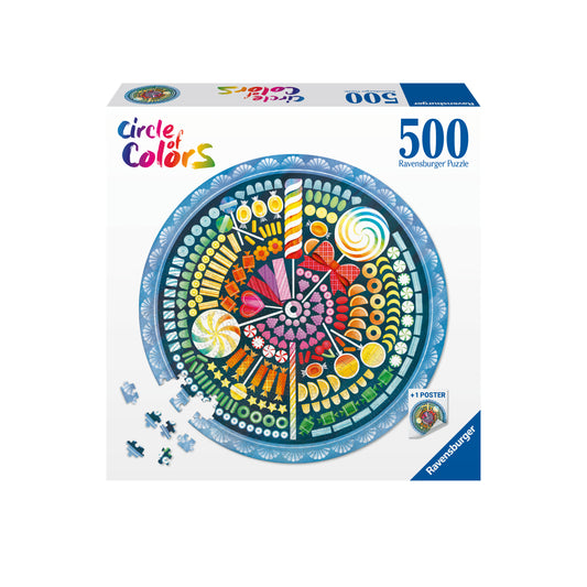 CIRCLE OF COLORS CANDY 500 BRIKKER