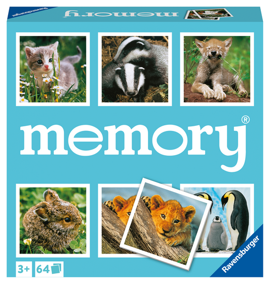 ANIMAL BABIES MEMORY SPIL