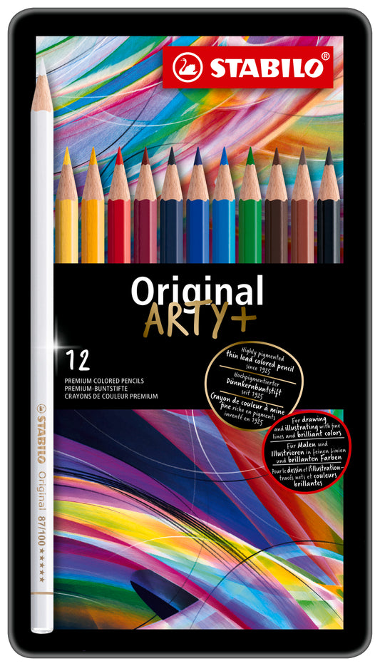 ORIGINAL ARTY+ 12 STK FARVEBLYANTER