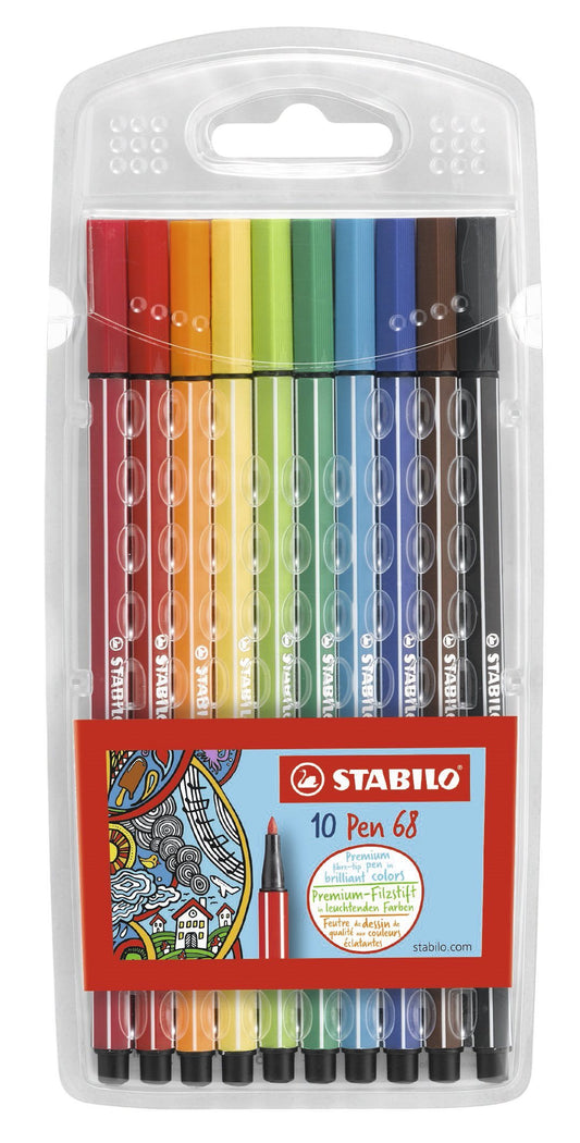 STABILO-PEN 68 10 FARVER