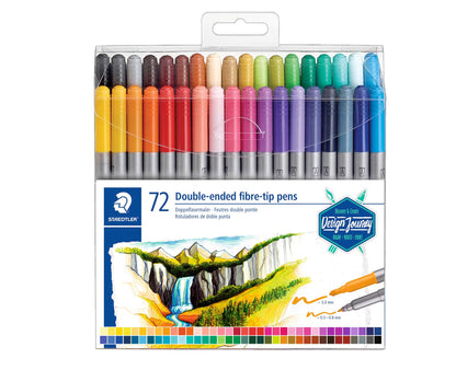 STAEDTLER DUO TUSSER 72 STK ASS