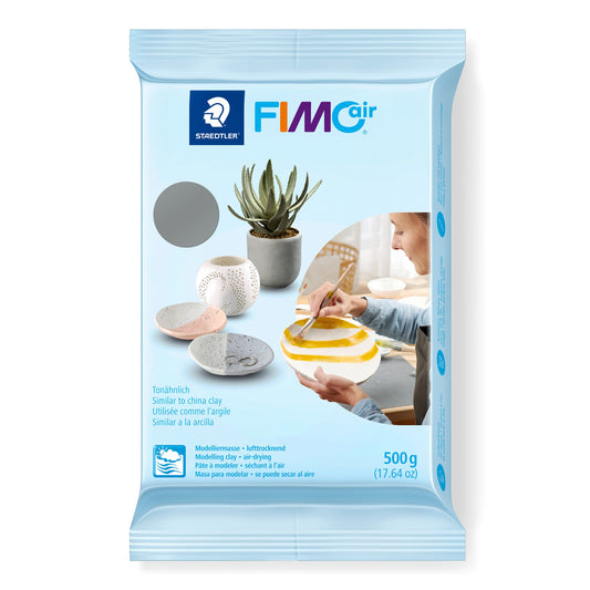 MODELLER FIMO AIR 500G GRÅ