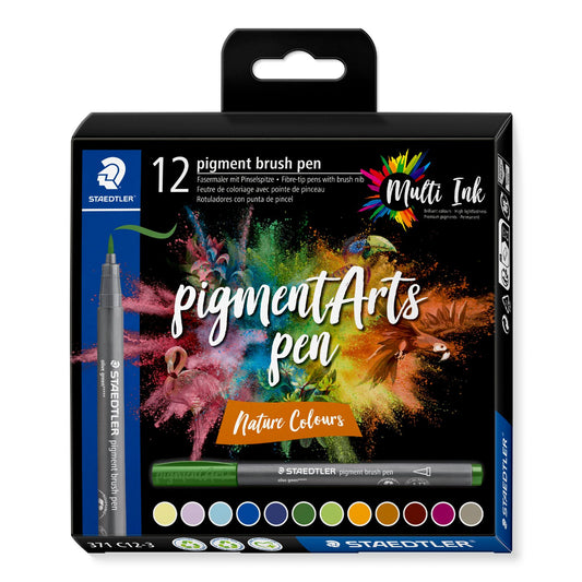 BRUSH PEN PIGMENT ARTS NATUR ASS (12)