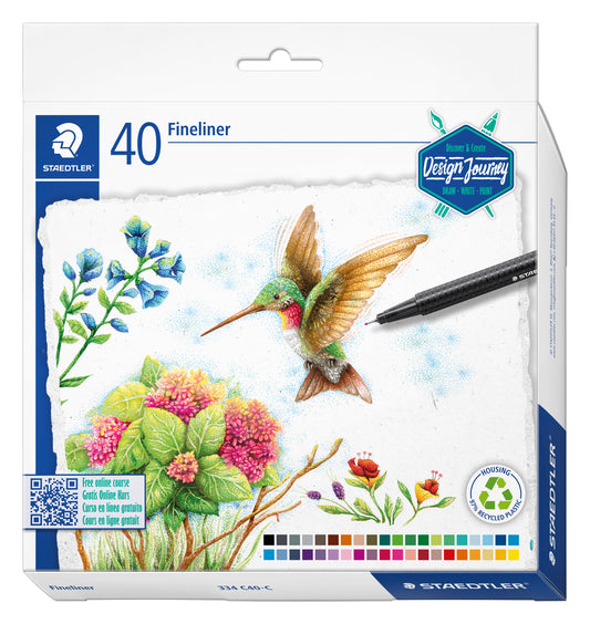 STAEDTLER TRIPLUS FINELINER 0,3 40 STK