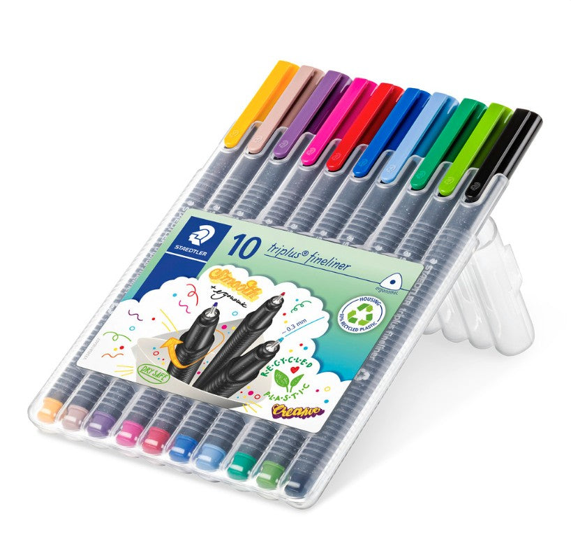 FINELINER STAEDTLER TRIPLUS 10 ASS.