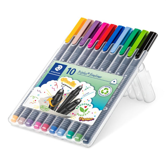 FINELINER STAEDTLER TRIPLUS 10 ASS.