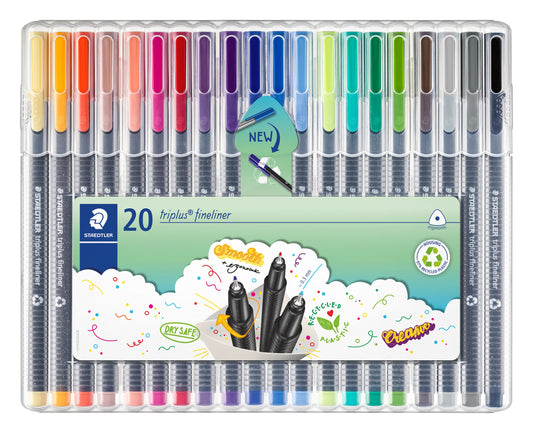FINELINER STAEDTLER TRIPLUS 20 ASS.