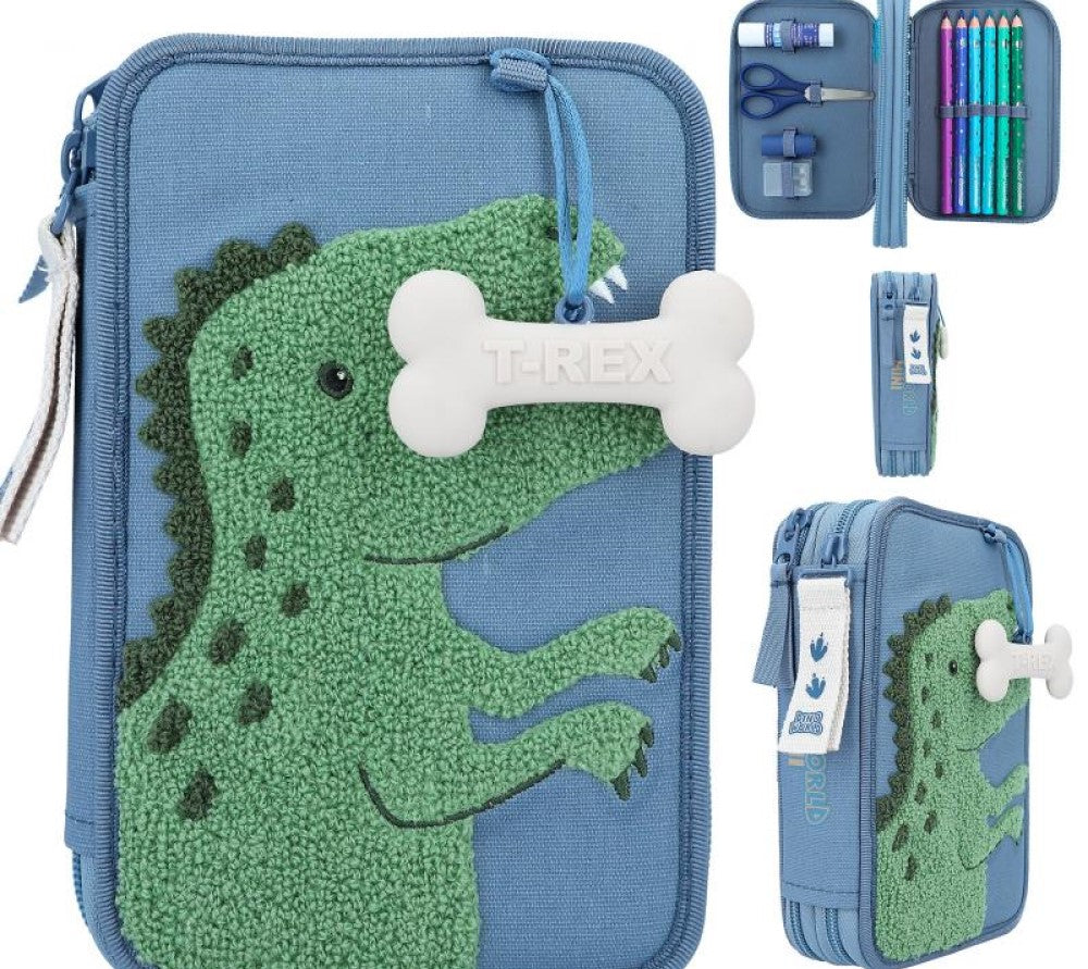 DINO WORLD DOBBELT PENALHUS