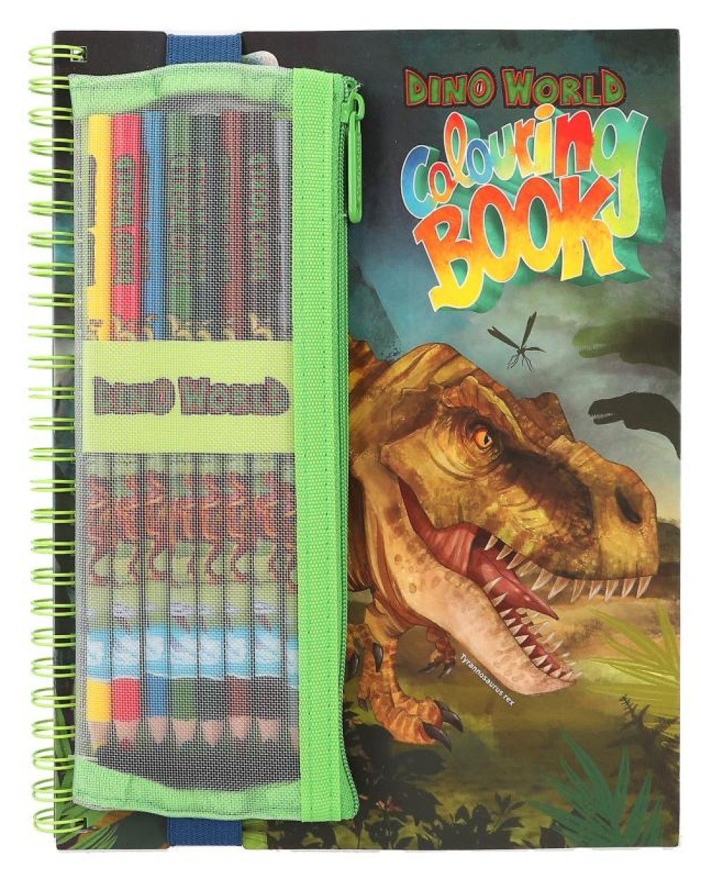 DINO WORLD MALEBOG M/FARVEBLYANTER