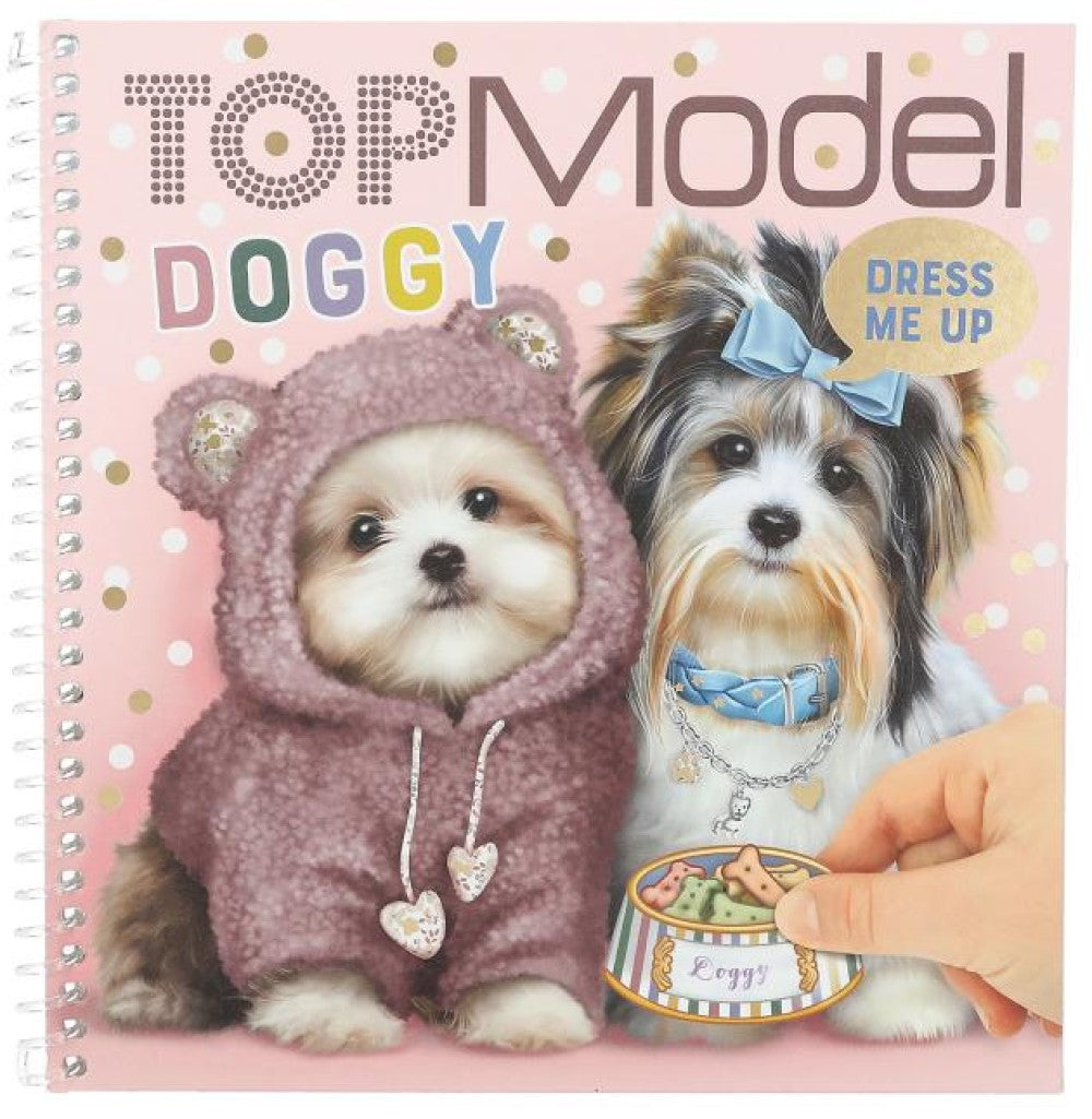 TOPMODEL DRESS ME UP STICKERBOG DOGGY