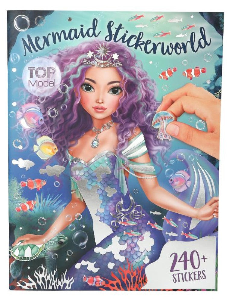 TOPMODEL METALIC STICKERWORLD MERMAID