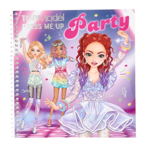 TOP MODEL DRESS ME UP PARTY STICKERBOOK