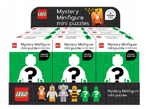 LEGO MYSTERY MINIFIGURE PUZZLES, 6X2