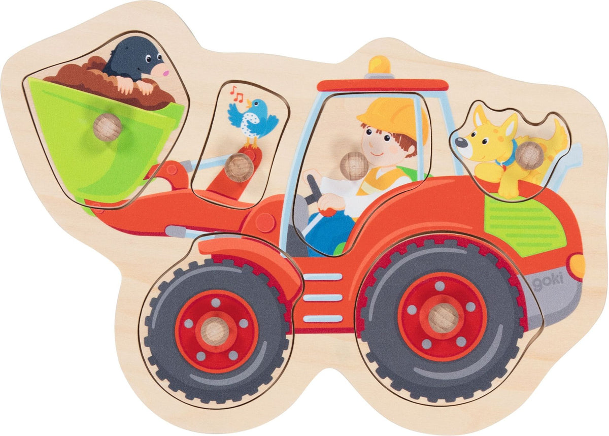 LIFT-OUT PUZZLE, WHEEL LOADER