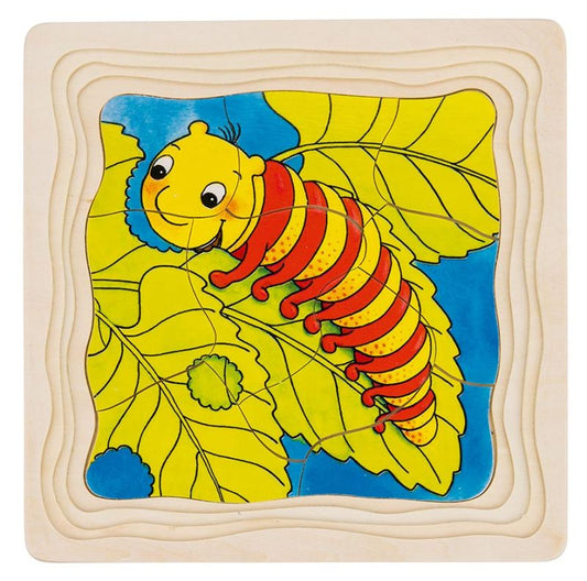 GOKI PUZZLE CATERPILLAR (4 LAG)
