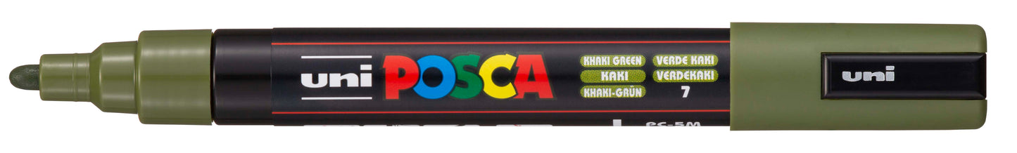 UNI POSCA MARKER PC-5M - 07 KHAKI GREEN