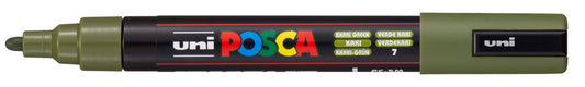 UNI POSCA MARKER PC-5M - 07 KHAKI GREEN