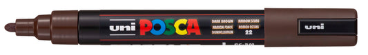 UNI POSCA MARKER PC-5M - 76 DARK BROWN