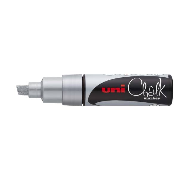 UNI CHALK MARKER PWE-8K SØLV