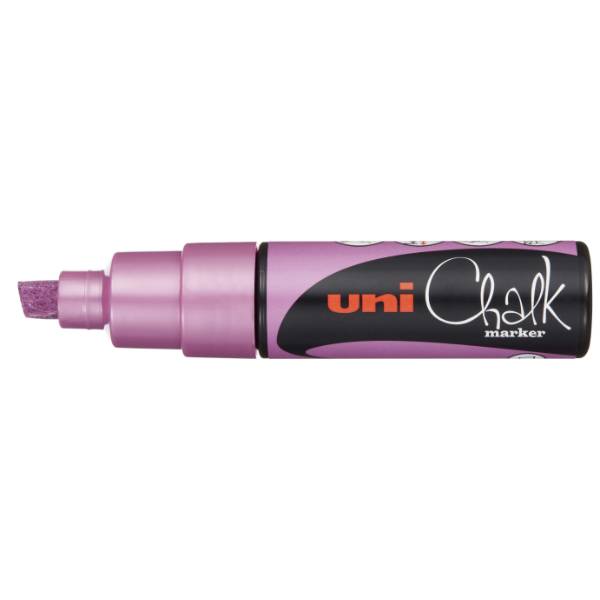 UNI CHALKMARKER METALLIC PINK