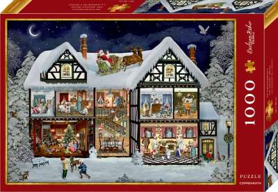 ADVENTSHUSET 1000 BRIKKER