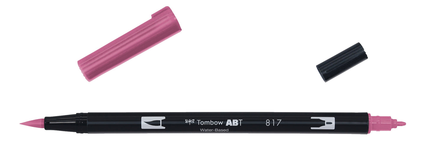 MARKER TOMBOW ABT DUAL BRUSH 817 MAUVE