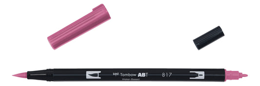 MARKER TOMBOW ABT DUAL BRUSH 817 MAUVE