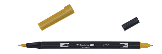 MARKER TOMBOW ABT DUAL BRUSH 027 DARK ORCHRE