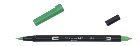 MARKER TOMBOW ABT DUAL BRUSH 296 GREEN