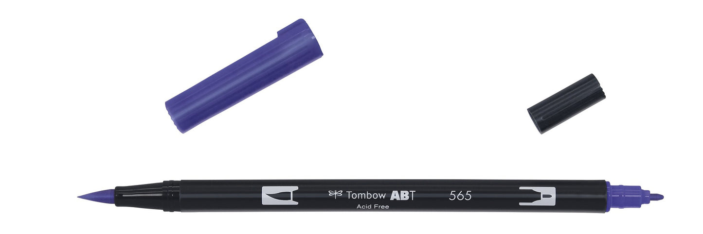 MARKER TOMBOW ABT DUAL BRUSH 565 DEEP BLUE