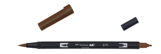 MARKER TOMBOW ABT DUAL BRUSH 879 BROWN