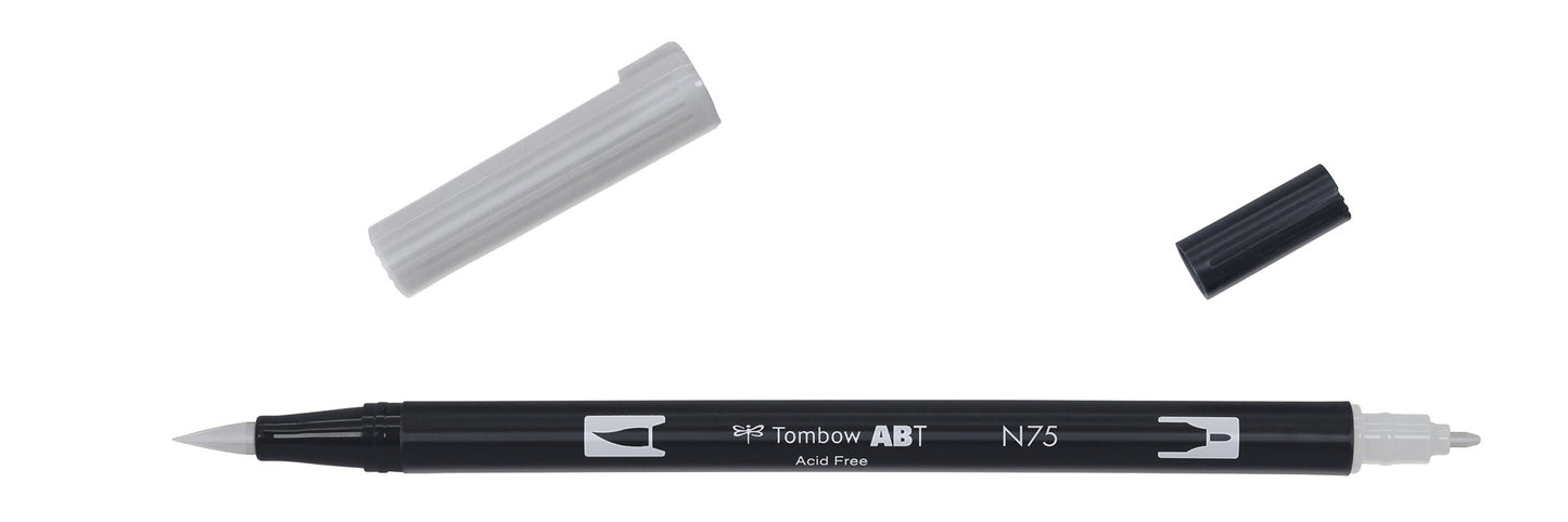 MARKER TOMBOW ABT DUAL BRUSH N75 COOL GREY 3