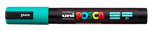 PAINTMARKER UNI POSCA PC-5M EMERALD GRØN