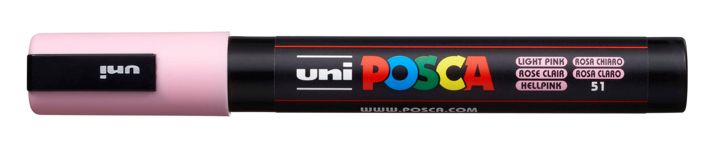 PAINTMARKER UNI POSCA PC-5M LYS PINK