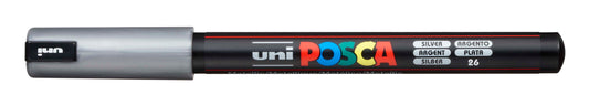PAINTMARKER UNI POSCA PC-1MR SØLV