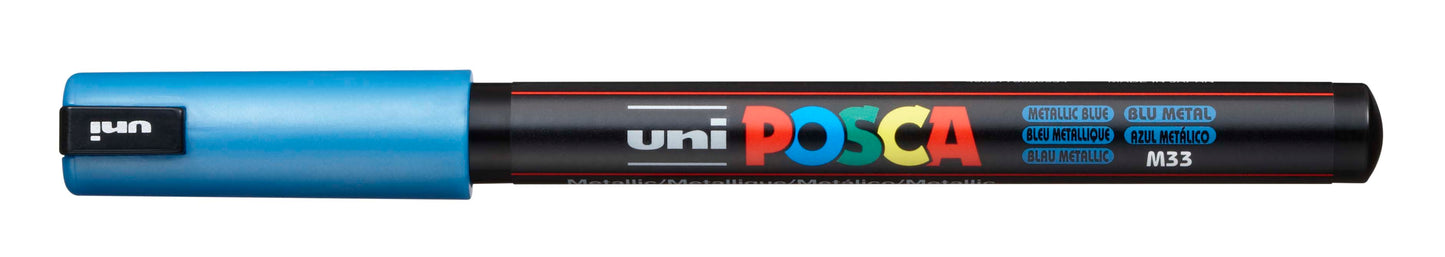 PAINTMARKER UNI POSCA PC-1MR METALLIC BLÅ