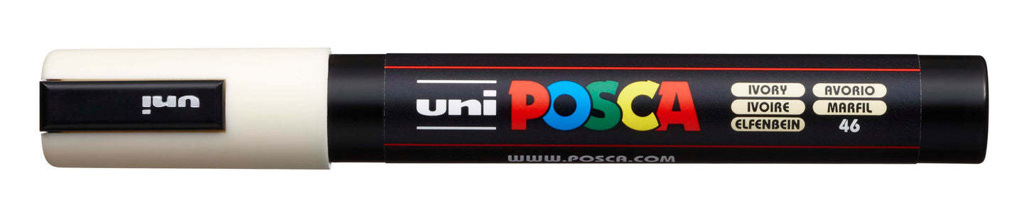PAINTMARKER UNI POSCA PC-5M IVORY