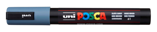 PAINTMARKER UNI POSCA PC-5M SLATE GRÅ