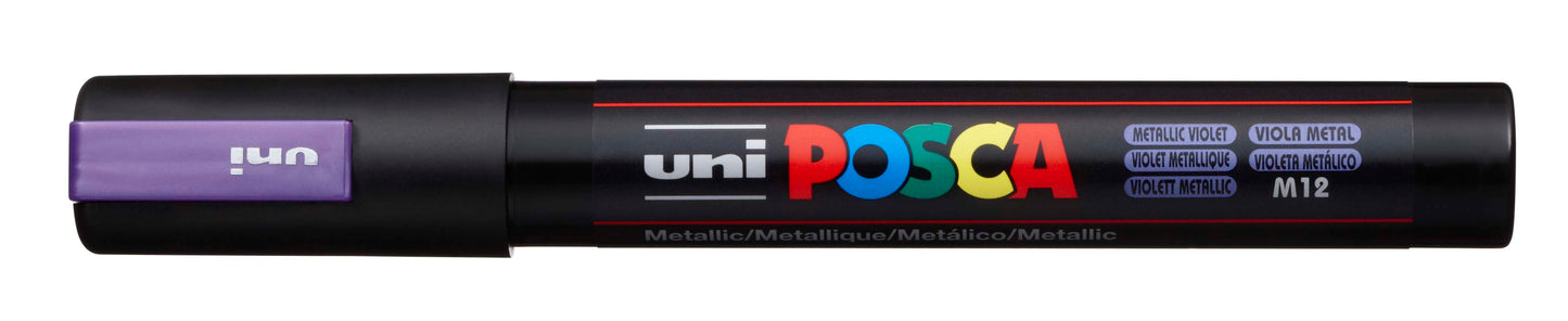 PAINTMARKER UNI POSCA PC-5M METALLIC VIOLET