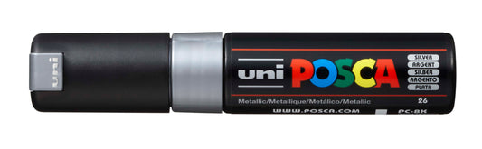 PAINTMARKER UNI POSCA PC-8K SØLV