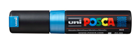 PAINTMARKER UNI POSCA PC-8K METALLIC BLÅ
