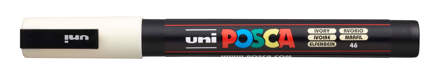 PAINTMARKER UNI POSCA PC-3M IVORY
