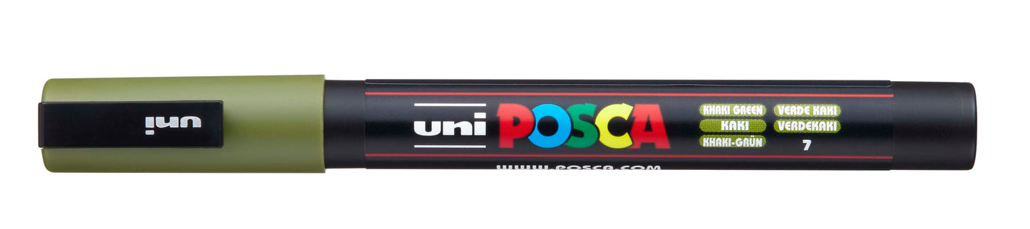 PAINTMARKER UNI POSCA PC-3M KHAKI GREEN