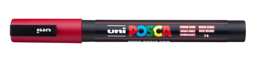 UNI POSCA PC-3M DARK RED