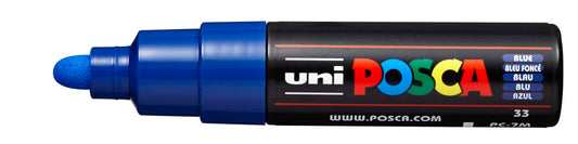 UNI POSCA MARKER PC 7M BLÅ