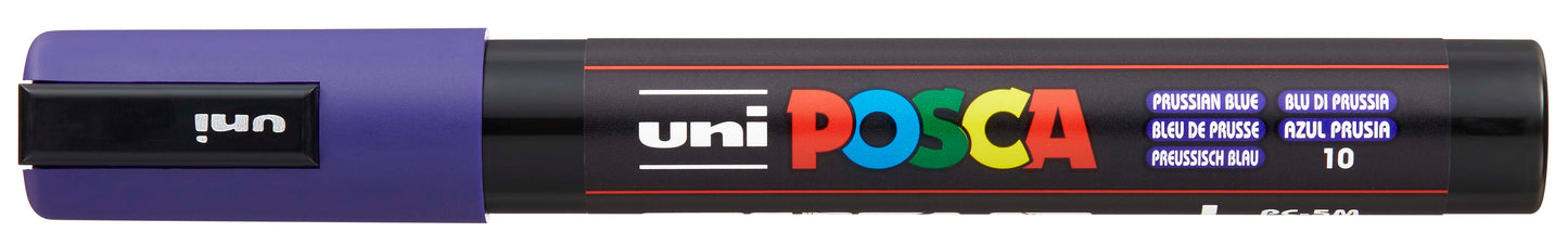 PAINTMARKER UNI POSCA  PC-5M PRUSSIAN BLUE